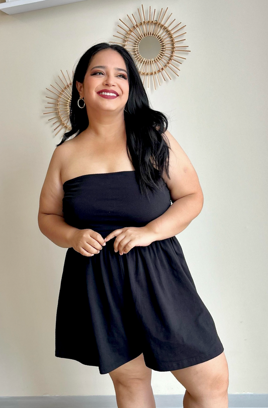 ENTERIZO ALINA - NEGRO