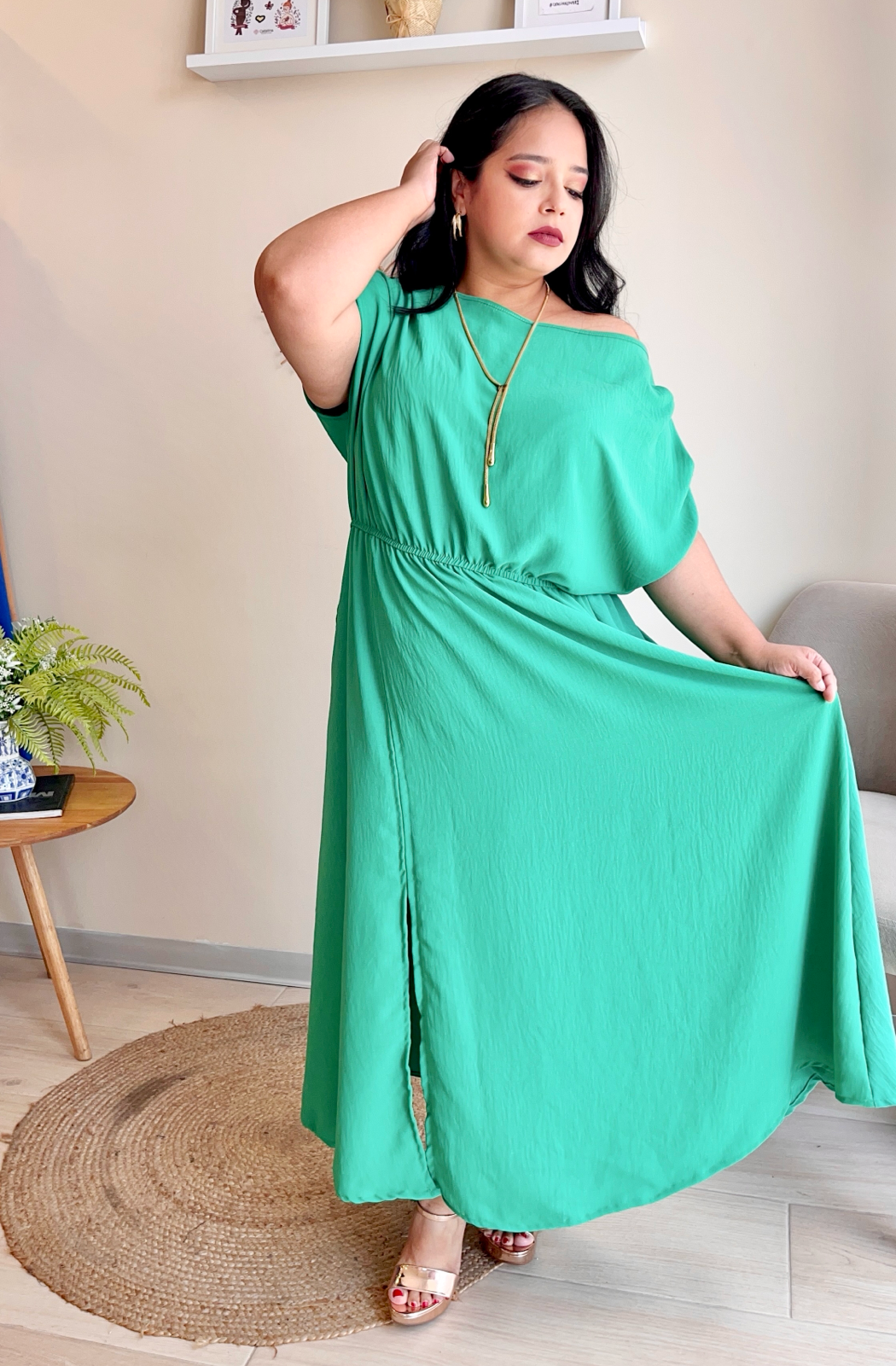 VESTIDO GAIA - VERDE
