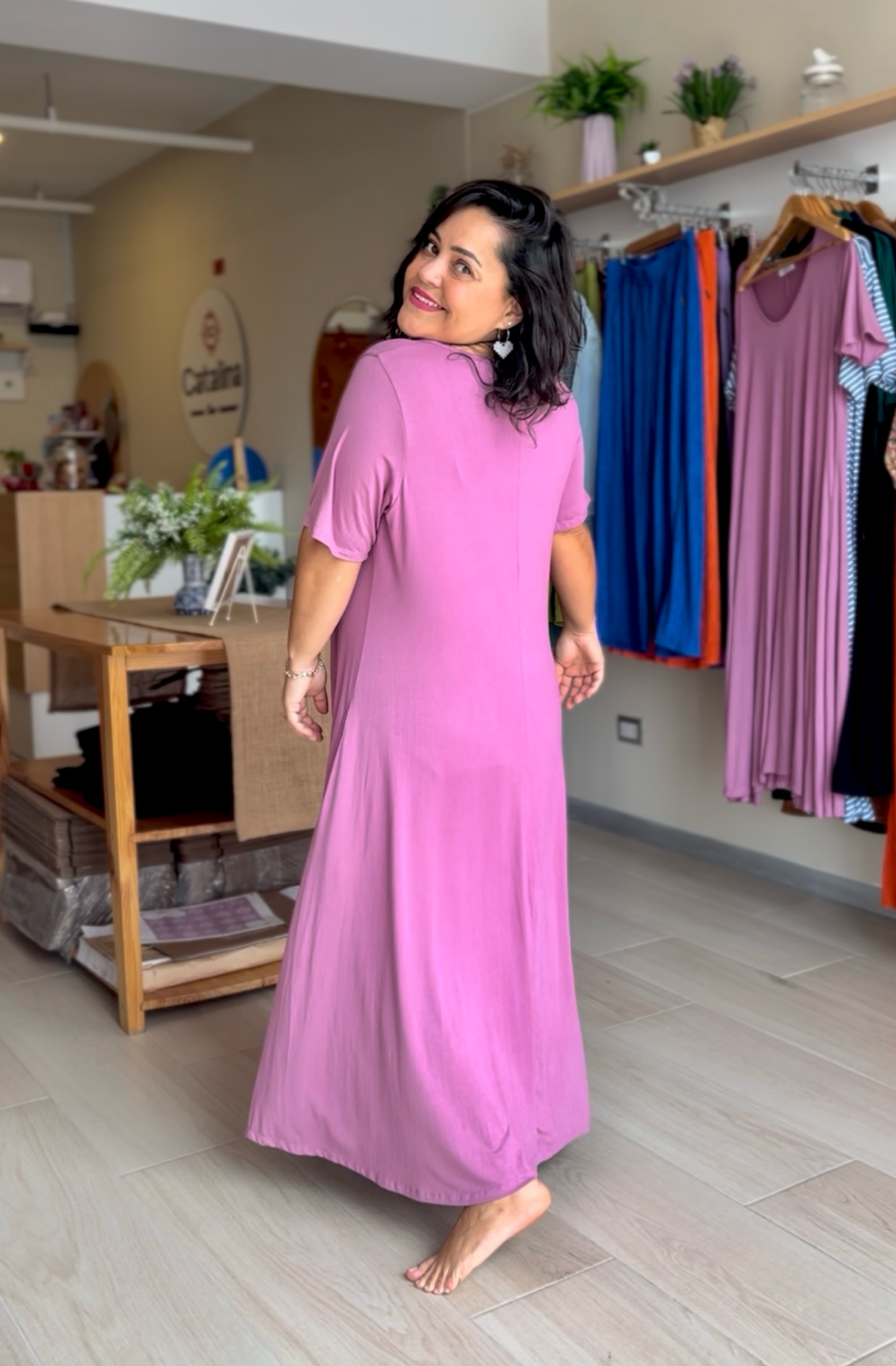 VESTIDO JANIS - COLOR LILA