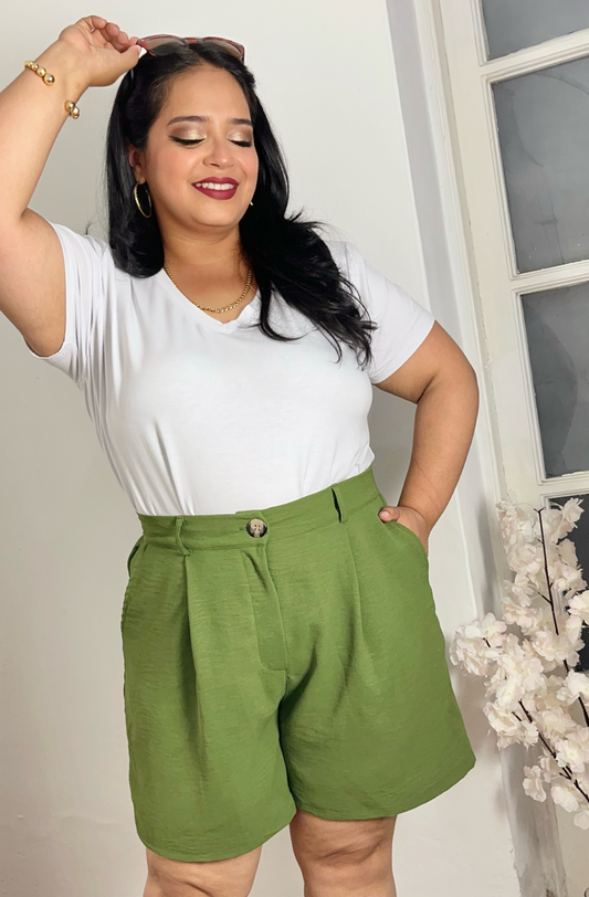 SHORTS GABY - VERDE MILITAR