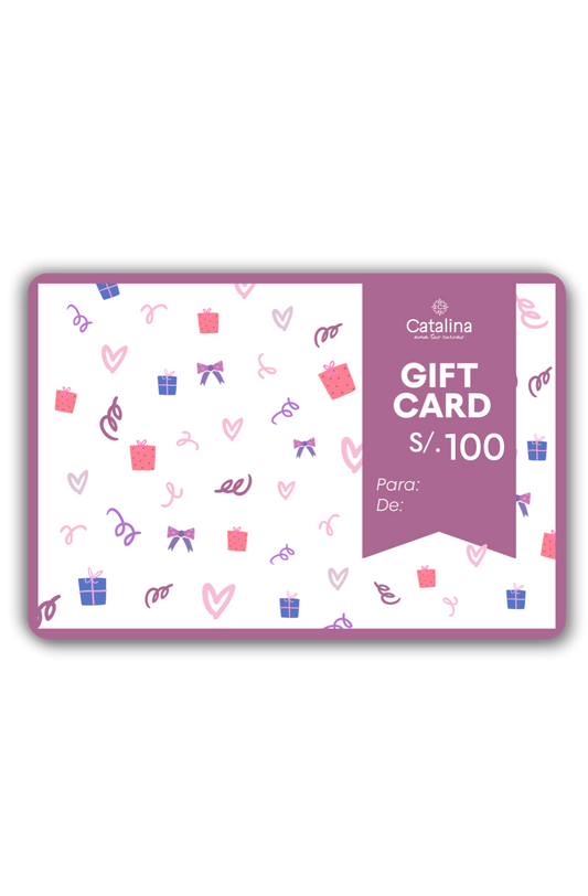 GIFT CARD - 100 SOLES