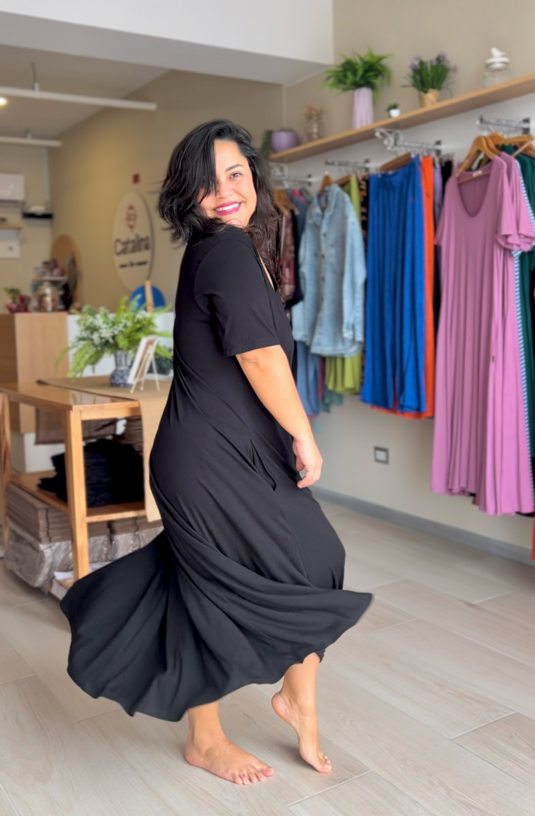 VESTIDO JANIS - COLOR NEGRO