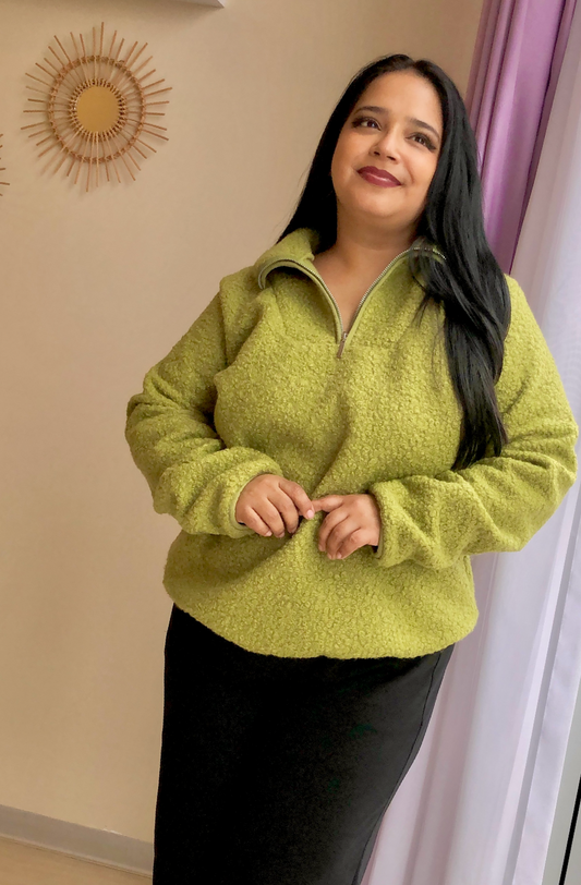 POLERA JACKY - VERDE PISTACHO