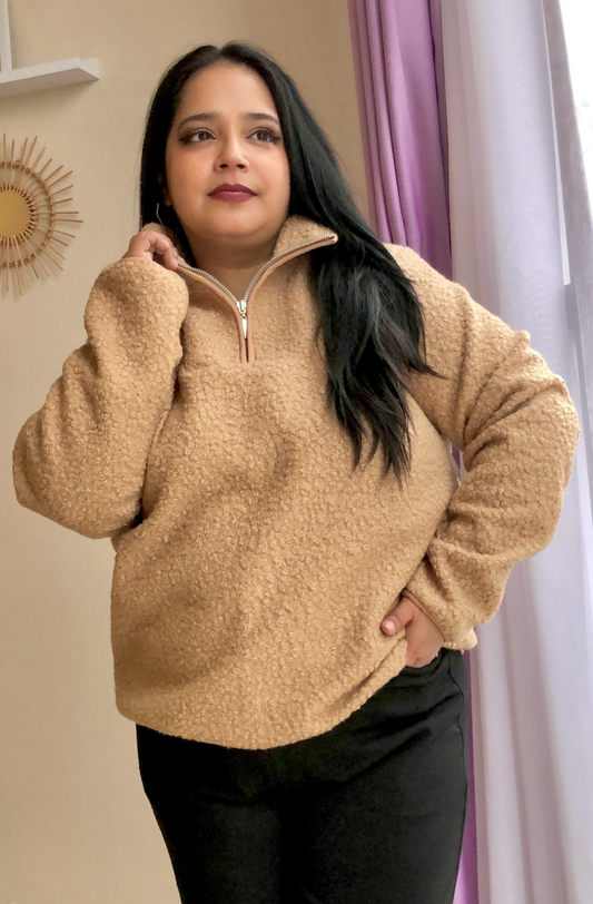 POLERA JACKY - BEIGE