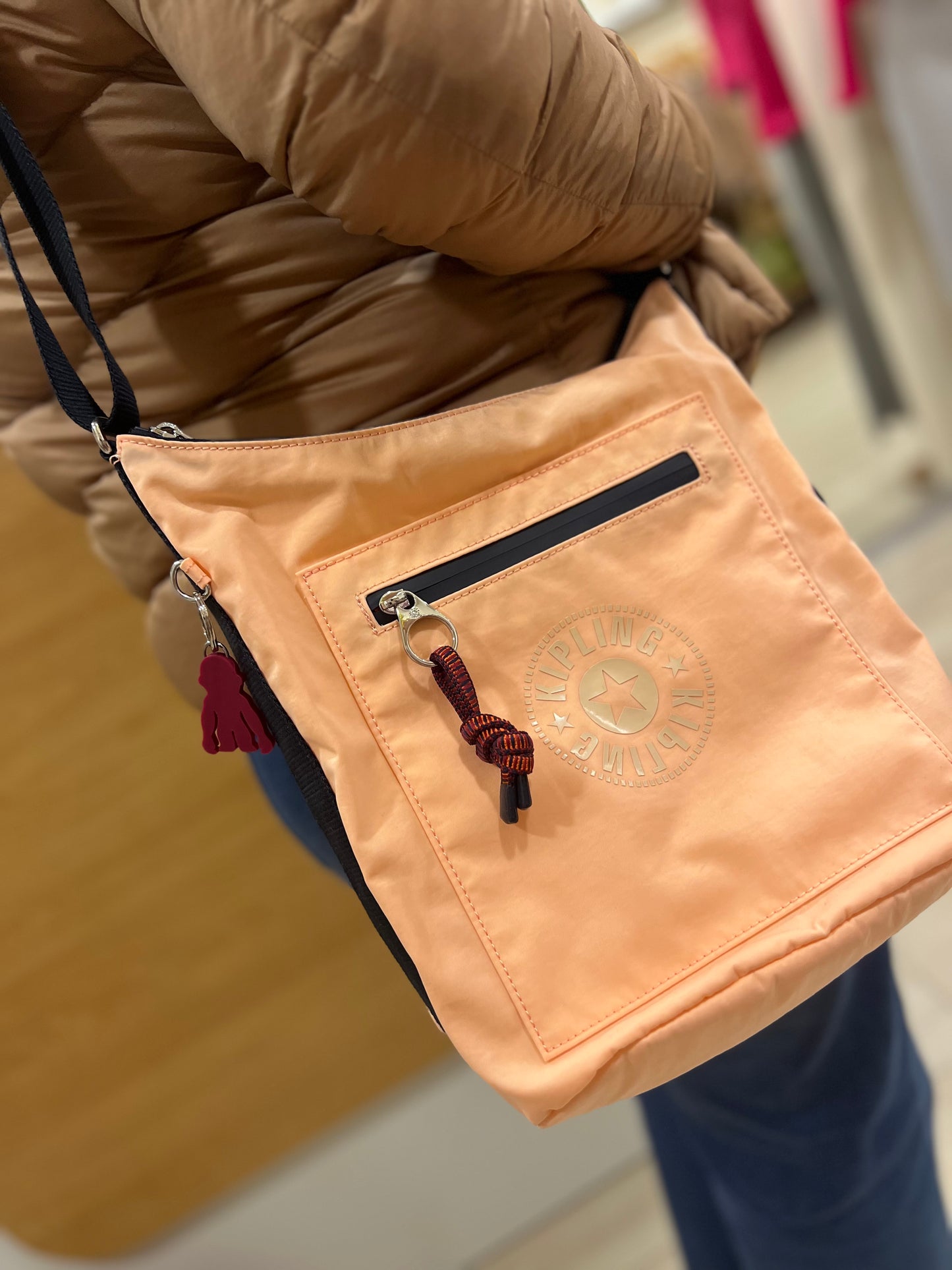 KIPLING - BOLSO NARANJA