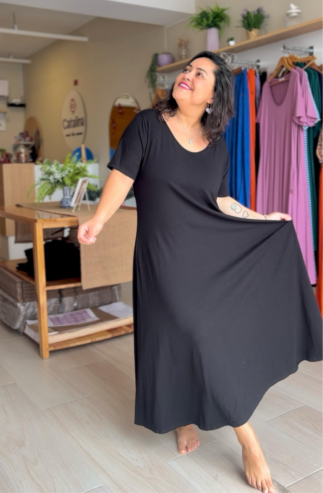 VESTIDO JANIS - COLOR NEGRO