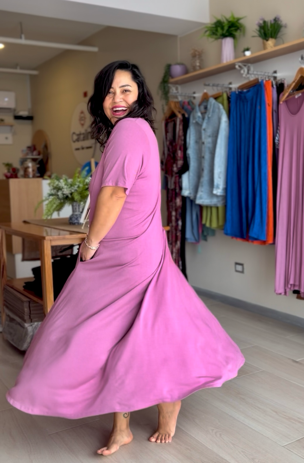 VESTIDO JANIS - COLOR LILA