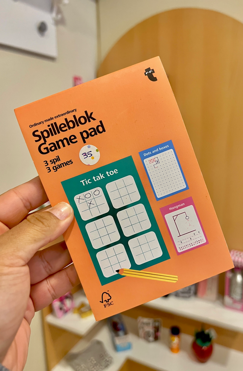 LIBRETA DE JUEGOS