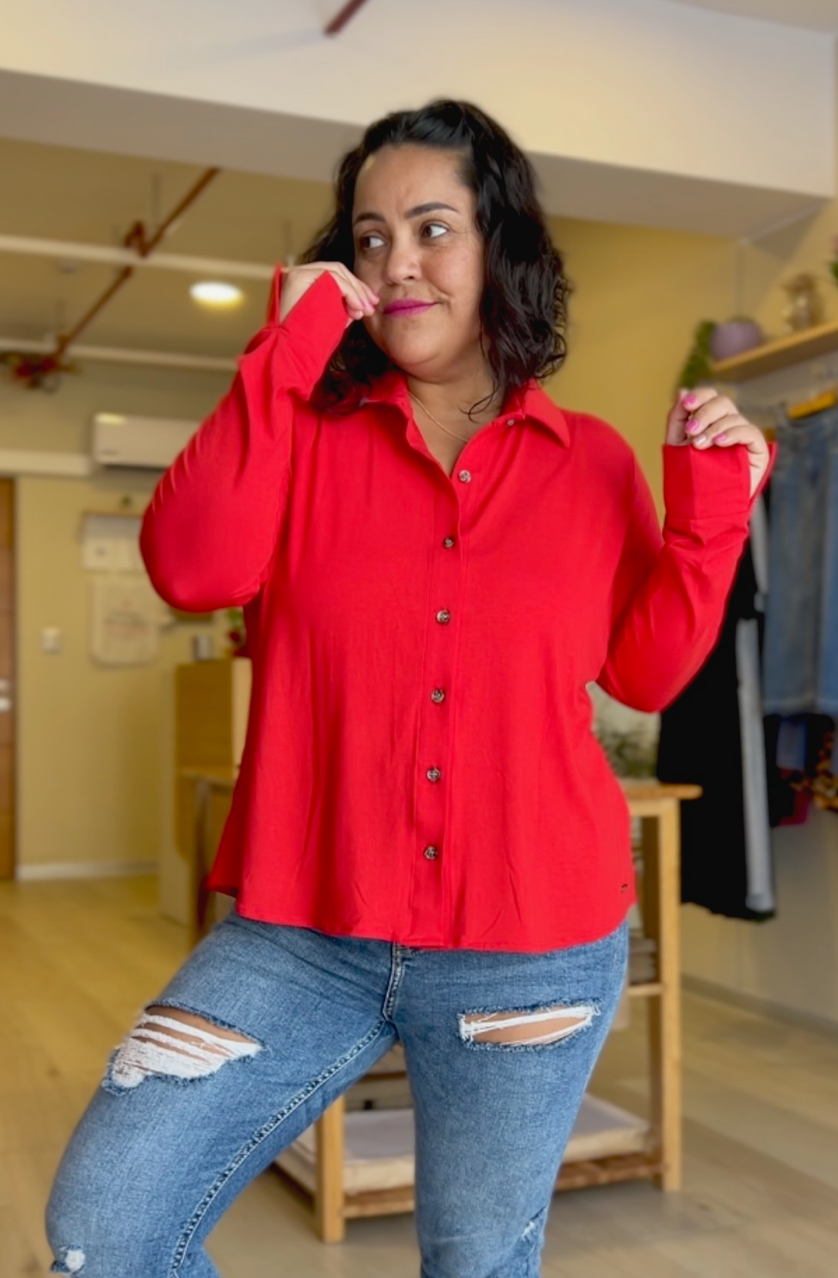 BLUSA GLENDA ROJO