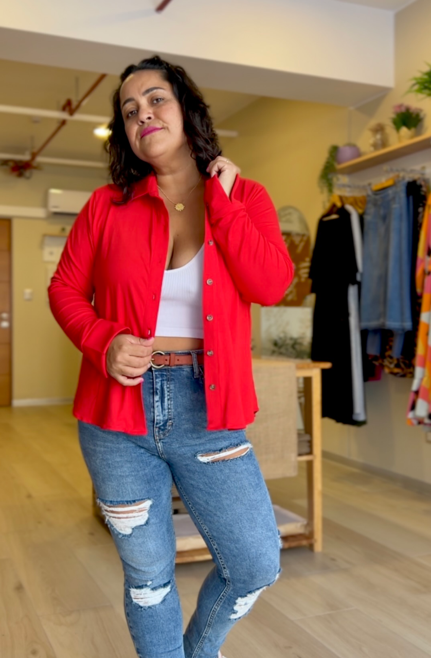 BLUSA GLENDA ROJO
