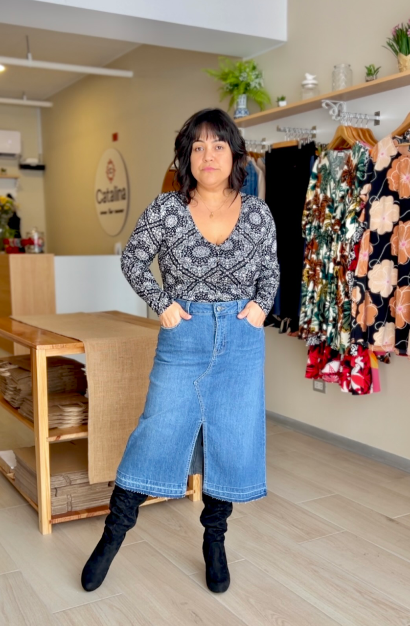 DENIM SKIRT LORETA