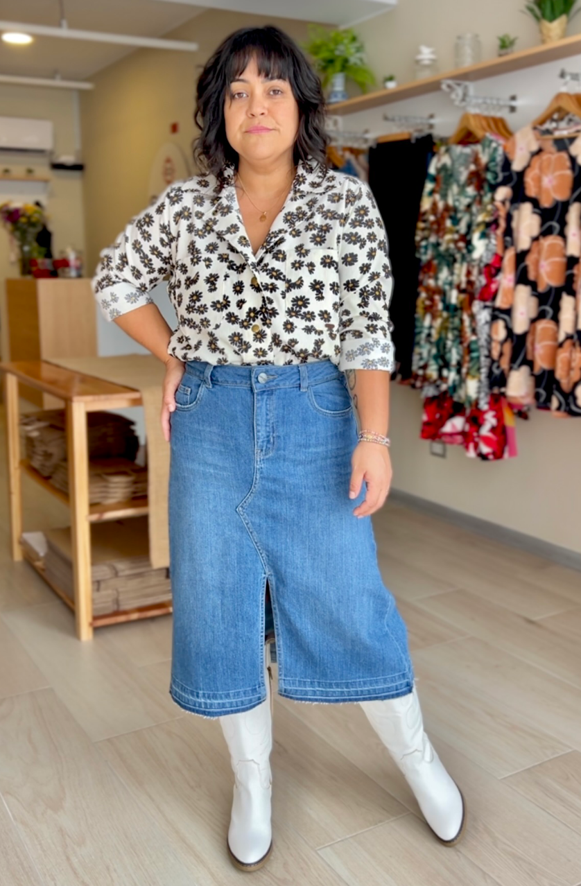 DENIM SKIRT LORETA