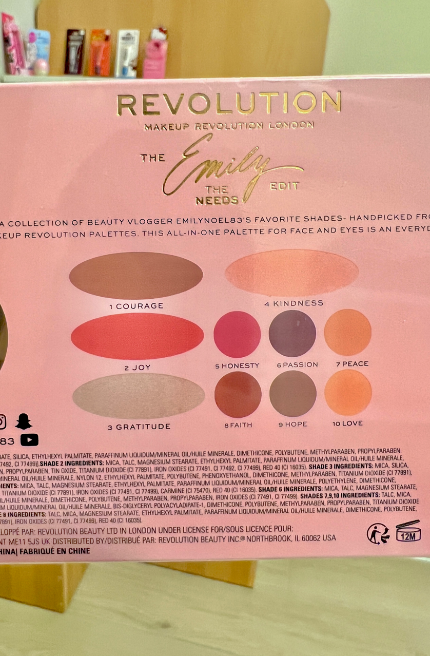 PALETA MAQUILLAJE OJOS Y ROSTRO