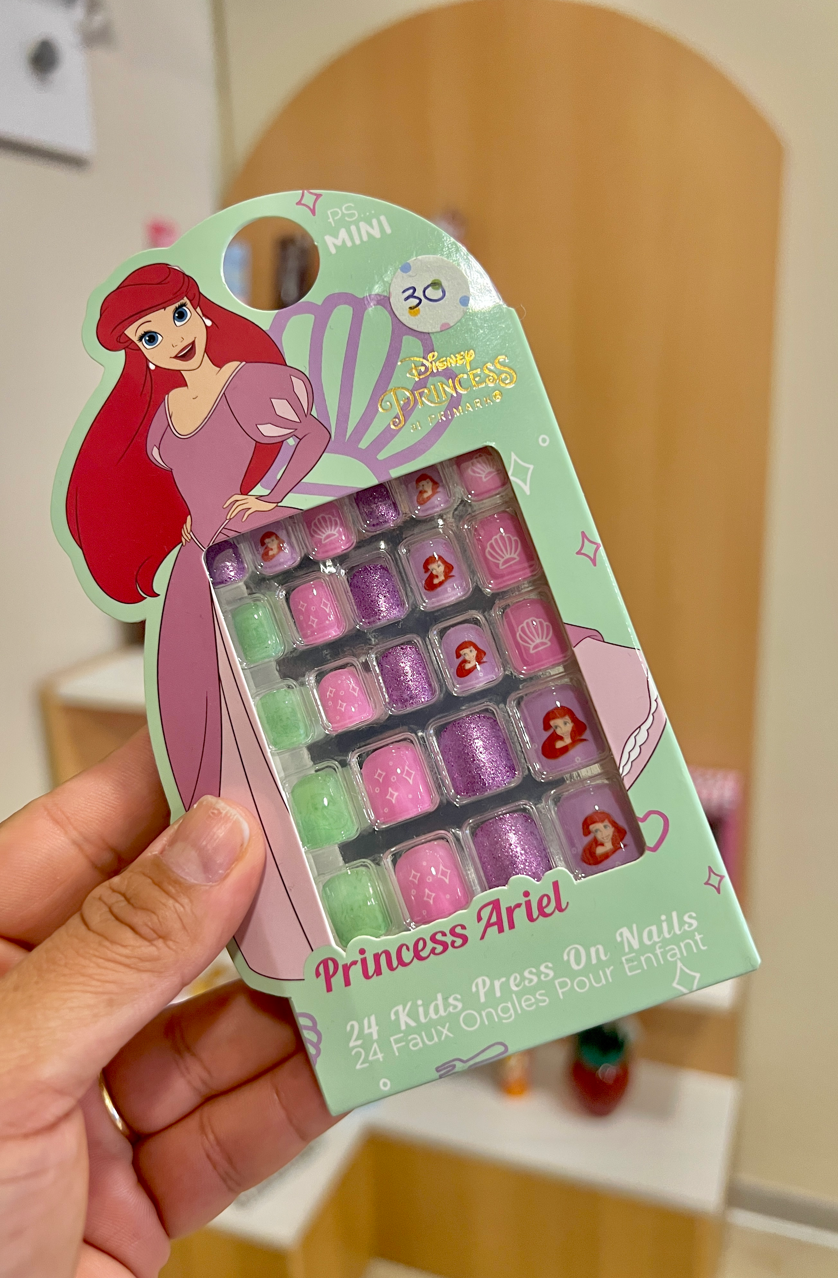 UÑAS DE LA SIRENITA PARA NIÑAS