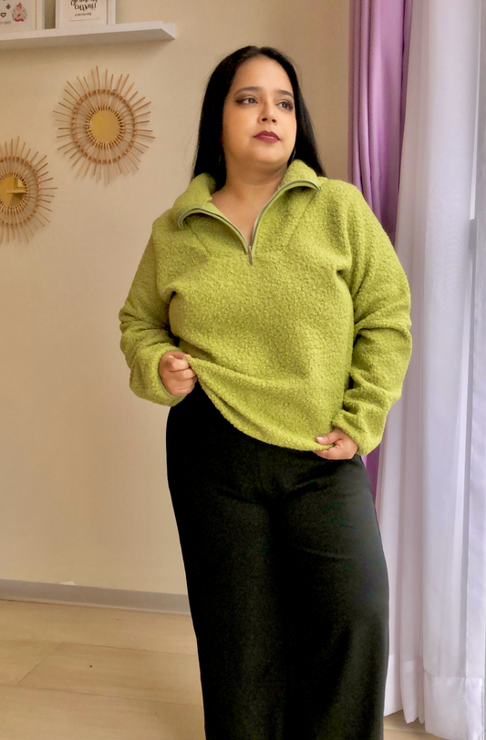 POLERA JACKY - VERDE PISTACHO