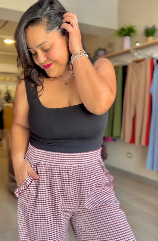 CULOTTE DIDI - VICHY GUINDA