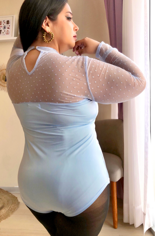 BODY VENECIA - CELESTE