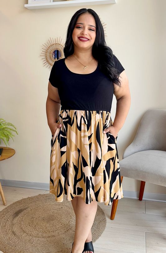 VESTIDO SANDRA - NEGRO