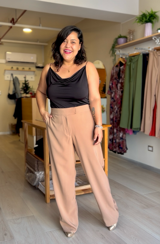 PANTALÓN SASTRERO RAQUEL - BEIGE