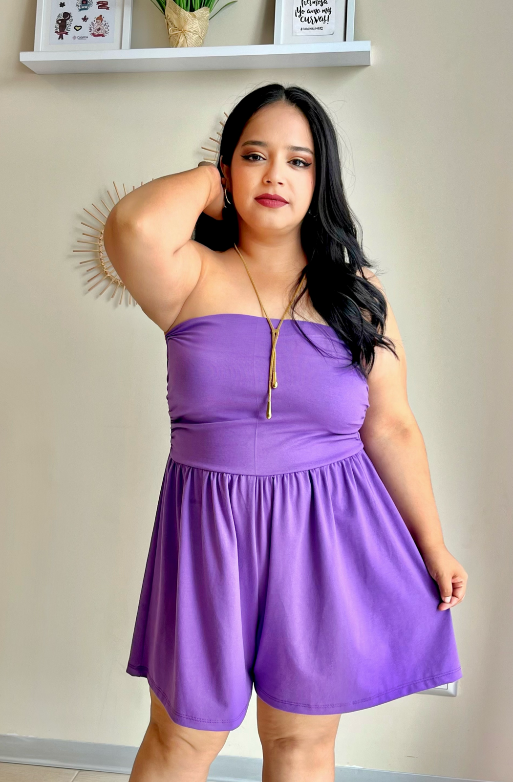 ENTERIZO ALINA - MORADO
