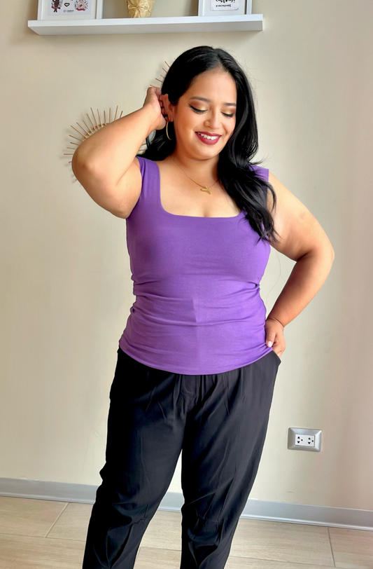 TOP RAFA - MORADO