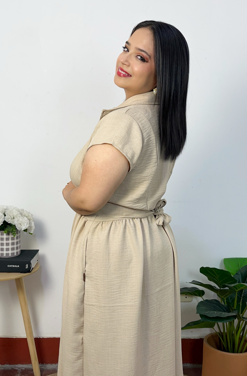 VESTIDO MATILDE - ARENA