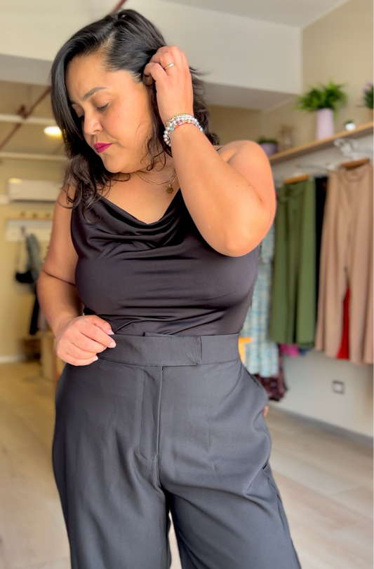 PANTALÓN SASTRERO RAQUEL - NEGRO