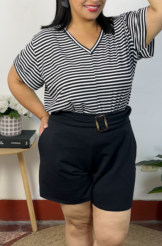 SHORTS OLIVIA - NEGRO