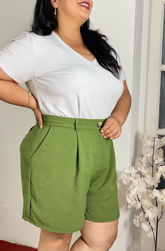 SHORTS GABY - VERDE MILITAR