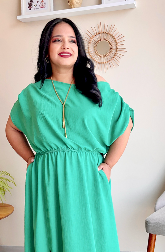 VESTIDO GAIA - VERDE