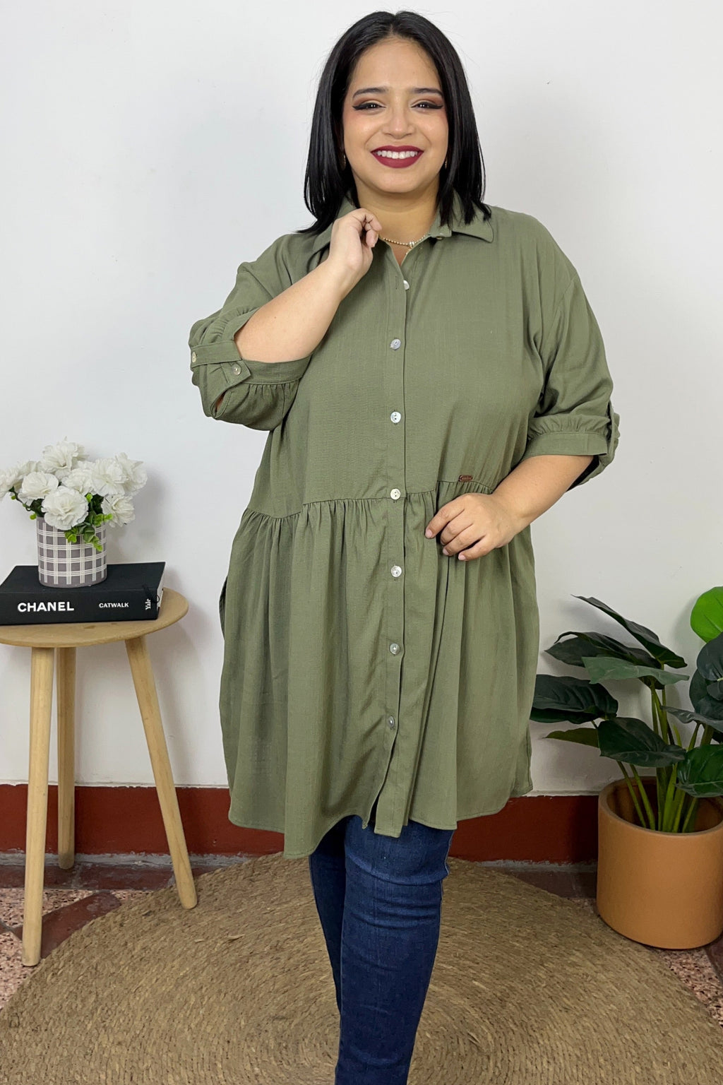 BLUSÓN ARANZA - VERDE MILITAR