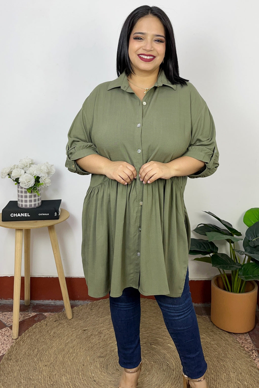 BLUSÓN ARANZA - VERDE MILITAR