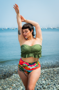 BIKINI WAIKIKI VERDE REVERSIBLE